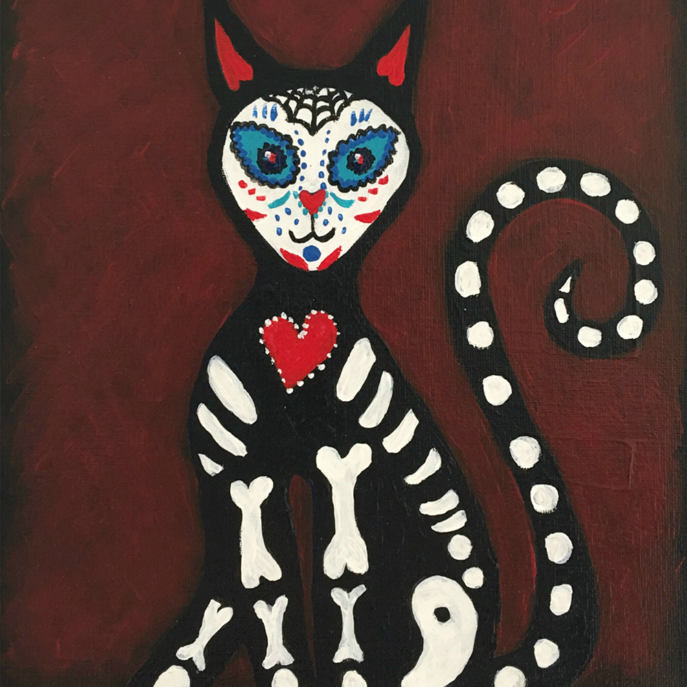 Day of the Dead Cat